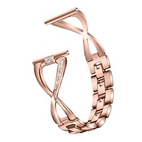 Watch Band for Fitbit Versa / Fitbit Versa Lite / Fitbit Versa2 Fitbit Jewelry Design Stainless Steel Wrist Strap miniinthebox