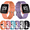 Watch Band for Fitbit Versa / Fitbit Versa Lite Fitbit Classic Buckle Fabric Wrist Strap