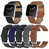 Watch Band for Fitbit Versa / Fitbit Versa Lite Fitbit Classic Buckle Leather Wrist Strap
