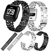 Watch Band for Fitbit Versa / Fitbit Versa2 Fitbit Jewelry Design Stainless Steel Wrist Strap