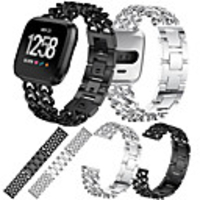 Watch Band for Fitbit Versa / Fitbit Versa2 Fitbit Jewelry Design Stainless Steel Wrist Strap
