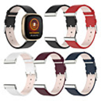 Watch Band for Fitbit Versa 3 / FitbitSense Fitbit Sport Band Genuine Leather Wrist Strap
