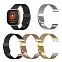 Watch Band for Fitbit Versa 3 / FitbitSense Fitbit Sport Band Stainless Steel Wrist Strap