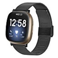 Watch Band for Fitbit Versa 3 / FitbitSense Fitbit Sport Band Stainless Steel Wrist Strap