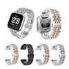 Watch Band for Fitbit Versa Fitbit Butterfly Buckle Stainless Steel Wrist Strap