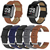 Watch Band for Fitbit Versa Fitbit Classic Buckle Genuine Leather Wrist Strap