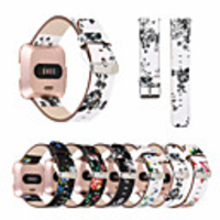 Watch Band for Fitbit Versa Fitbit Classic Buckle Genuine Leather Wrist Strap
