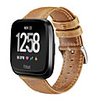 Watch Band for Fitbit Versa Fitbit Classic Buckle Genuine Leather Wrist Strap