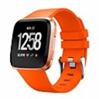 Watch Band for Fitbit Versa Fitbit Classic Buckle Silicone Wrist Strap