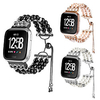 Watch Band for Fitbit Versa Fitbit Jewelry Design Elastic Beaded Wrist Strap