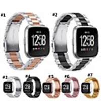 Watch Band for Fitbit Versa Fitbit Modern Buckle Metal Wrist Strap