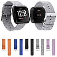 Watch Band for Fitbit Versa Fitbit Sport Band Fabric / Nylon Wrist Strap