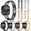 Watch Band for Fitbit Versa Fitbit Sport Band Stainless Steel Wrist Strap