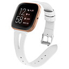 Watch Band for Fitbit Versa Lite / fitbit versa 2 Fitbit Leather Loop Quilted PU Leather Wrist Strap