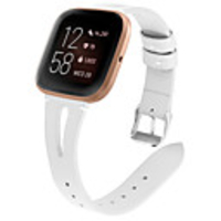 Watch Band for Fitbit Versa Lite / fitbit versa 2 Fitbit Leather Loop Quilted PU Leather Wrist Strap