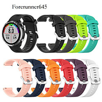 Watch Band for Forerunner 645/Forerunner 645M Garmin Sport Band Silicone Wrist Strap miniinthebox