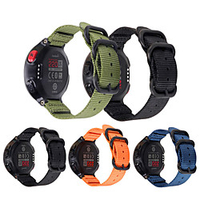Watch Band for Forerunner 735 / Forerunner 630 / Forerunner 235 Garmin Sport Band Nylon / Canvas Wrist Strap