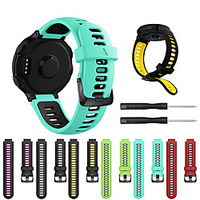 Watch Band For Forerunner 735 / Forerunner 630 / Forerunner 620 Garmin Sport Band / Classic Buckle Silicone Wrist Strap