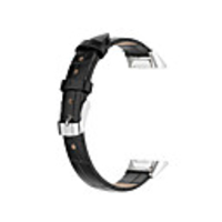 Watch Band for galaxy fit SM-R370 Samsung Galaxy Butterfly Buckle Genuine Leather Wrist Strap