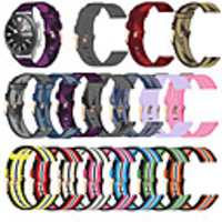 Watch Band for Galaxy Watch 3 41mm Samsung Classic Buckle Nylon Wrist Strap