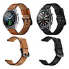 Watch Band for Galaxy Watch 3 45mm / Galaxy Watch 3 41mm Samsung Classic Buckle Genuine Leather Wrist Strap