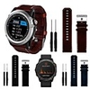 Watch Band for Garmin D2 Bravo / Garmin D2 Charlie / Garmin D2 Delta PX Garmin Leather Loop Genuine Leather Wrist Strap