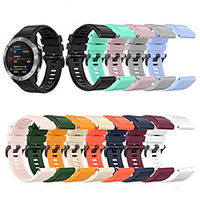 Watch Band for Garmin Fenix 6 / Fenix 5 Plus / Fenix 5 Garmin Sport Band / Classic Buckle / Modern Buckle Silicone Wrist Strap for Garmin Fenix 6 miniinthebox