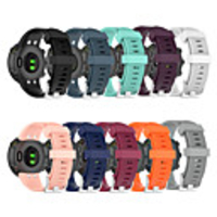 Watch Band for Garmin forerunner 45 / forerunner 45S Garmin Classic Buckle Silicone Wrist Strap