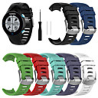 Watch Band for Garmin Forerunner 610 Garmin Classic Buckle Silicone Wrist Strap