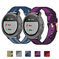 Watch Band for Garmin Venu / Garmin Vivoactive 3 / Garmin Forerunner 645 / Garmin Forerunner245 Garmin Sport Band Nylon Wrist Strap