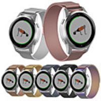 Watch Band for Garmin Vivoactive 4S Garmin Sport Band / Classic Buckle / Milanese Loop Stainless Steel Wrist Strap