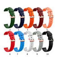 Watch Band for Gear 2 R380 / Gear 2 Neo R381 / Samsung Galaxy Watch 46mm Samsung Galaxy Classic Buckle Silicone Wrist Strap