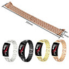 Watch Band for Gear Fit 2 Samsung Galaxy Jewelry Design Stainless Steel Wrist Strap