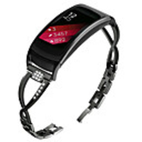 Watch Band for Gear Fit 2 Samsung Galaxy Jewelry Design Stainless Steel Wrist Strap