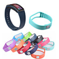 Watch Band for Gear Fit Samsung Galaxy Sport Band Ceramic / Silicone Wrist Strap