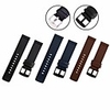 Watch Band for Gear S2 / Gear 2 Neo R381 / Samsung Galaxy Watch 46mm Samsung Galaxy Classic Buckle Silicone / Genuine Leather Wrist Strap