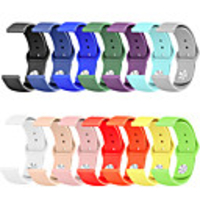 Watch Band for Gear S2 / Gear S2 Classic / Gear 2 R380 Samsung Galaxy Classic Buckle Silicone Wrist Strap