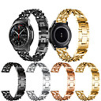 Watch Band for Gear S3 Classic / Samsung Galaxy Watch 46mm Samsung Galaxy Jewelry Design Stainless Steel Wrist Strap
