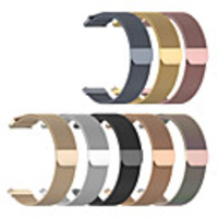 Watch Band for Gear S3 Classic / Samsung Galaxy Watch Active / Samsung Galaxy Watch Active 2 Samsung Galaxy Milanese Loop Stainless Steel Wrist Strap