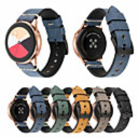 Watch Band for Gear S3 Frontier / Gear S3 Classic / Gear S3 Classic LTE Samsung Galaxy Classic Buckle Genuine Leather Wrist Strap