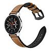 Watch Band for Gear S3 Frontier / Gear S3 Classic / Samsung Galaxy Watch 46 Samsung Galaxy Sport Band / Classic Buckle Silicone / Genuine Leather Wrist Strap