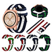 Watch Band for Gear S3 Frontier / Gear S3 Classic / Samsung Galaxy Watch 46 Samsung Galaxy Sport Band Fabric / Nylon Wrist Strap