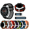Watch Band for Gear S3 Frontier / Gear S3 Classic / Samsung Galaxy Watch 46 Samsung Galaxy Sport Band Silicone Wrist Strap