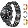 Watch Band for Gear S3 Frontier / Gear S3 Classic / Samsung Galaxy Watch 46mm Samsung Galaxy Business Band Stainless Steel Wrist Strap