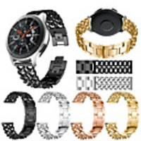 Watch Band for Gear S3 Frontier / Gear S3 Classic / Samsung Galaxy Watch 46mm Samsung Galaxy Sport Band Stainless Steel Wrist Strap