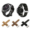 Watch Band for Gear S3 Frontier Gear S3 Classic LTE Gear S3 Classic Samsung Galaxy Classic Buckle Genuine Leather Wrist Strap