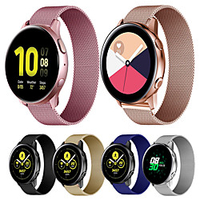 Watch Band for Gear Sport / Gear S2 / Gear S2 Classic Samsung Galaxy Milanese Loop Stainless Steel Wrist Strap