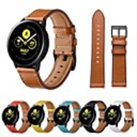 Watch Band for Gear Sport / Gear S3 Frontier / Gear S3 Classic LTE Samsung Galaxy Leather Loop Genuine Leather Wrist Strap