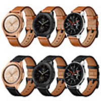 Watch Band for Gear Sport / Gear S3 Frontier / Gear S3 Classic LTE Samsung Galaxy Leather Loop Genuine Leather Wrist Strap
