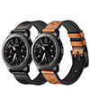 Watch Band for Gear Sport / Gear S3 Frontier / Gear S3 Classic LTE Samsung Galaxy Leather Loop Silicone / Genuine Leather Wrist Strap